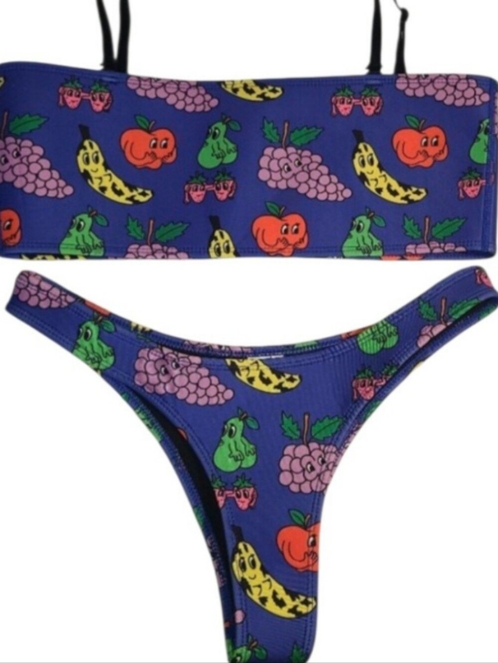 HOAKA SWiMWEAR X PONY SMOOTHIE BIKINI SIZE M Kidcore Otaku Pop FruitCore Kawaii